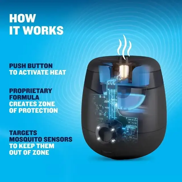 E-ZoneGuard Patio 5.5Hr Rechargeable Mosquito Repeller... | Thermacell - Image 6